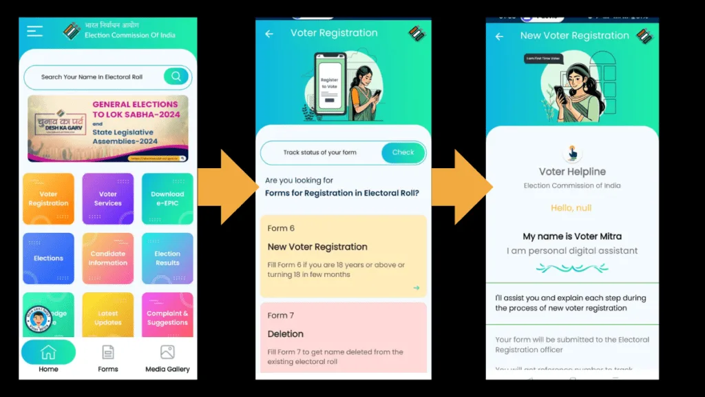 Apply for Voter ID Card- Step By Step Process - Step 3