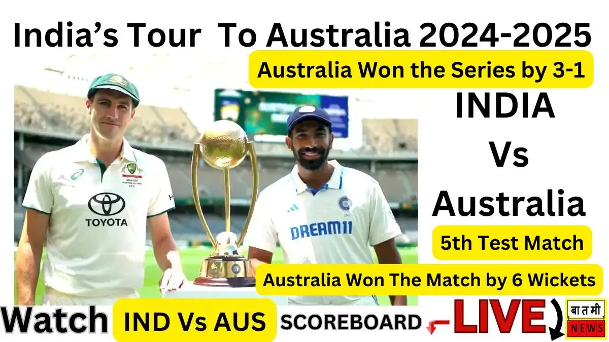 Australia Won the Series