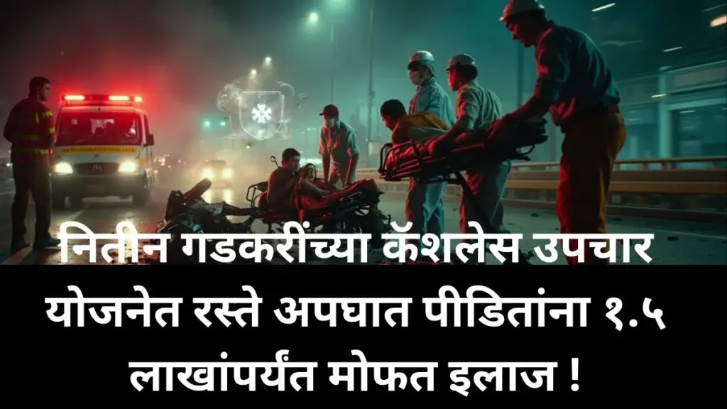 Nitin Gadkari, Cashless Treatment Scheme